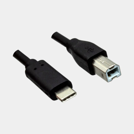 Formcase USB 3.0 Printer Cable - C-Male To B-Male Cord -(1.Meter), Black